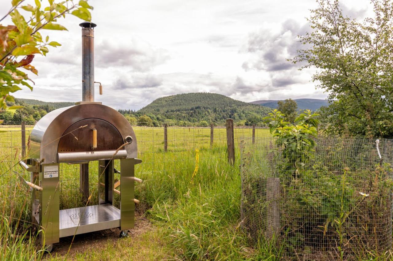 Enchanting Tiny House With Wood Burner And Hot Tub In Cairngorms Ballater Luaran gambar
